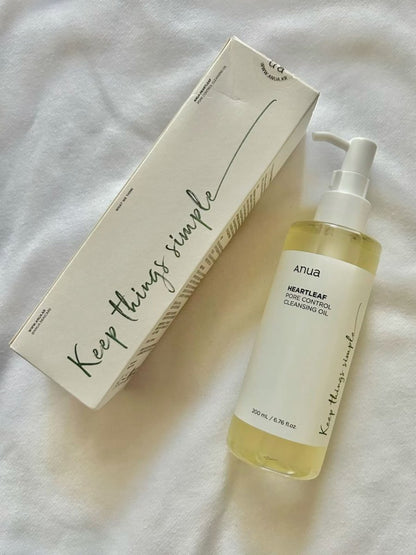 ANUA – Heartleaf Pore Control Cleansing Oil – GlowNéa