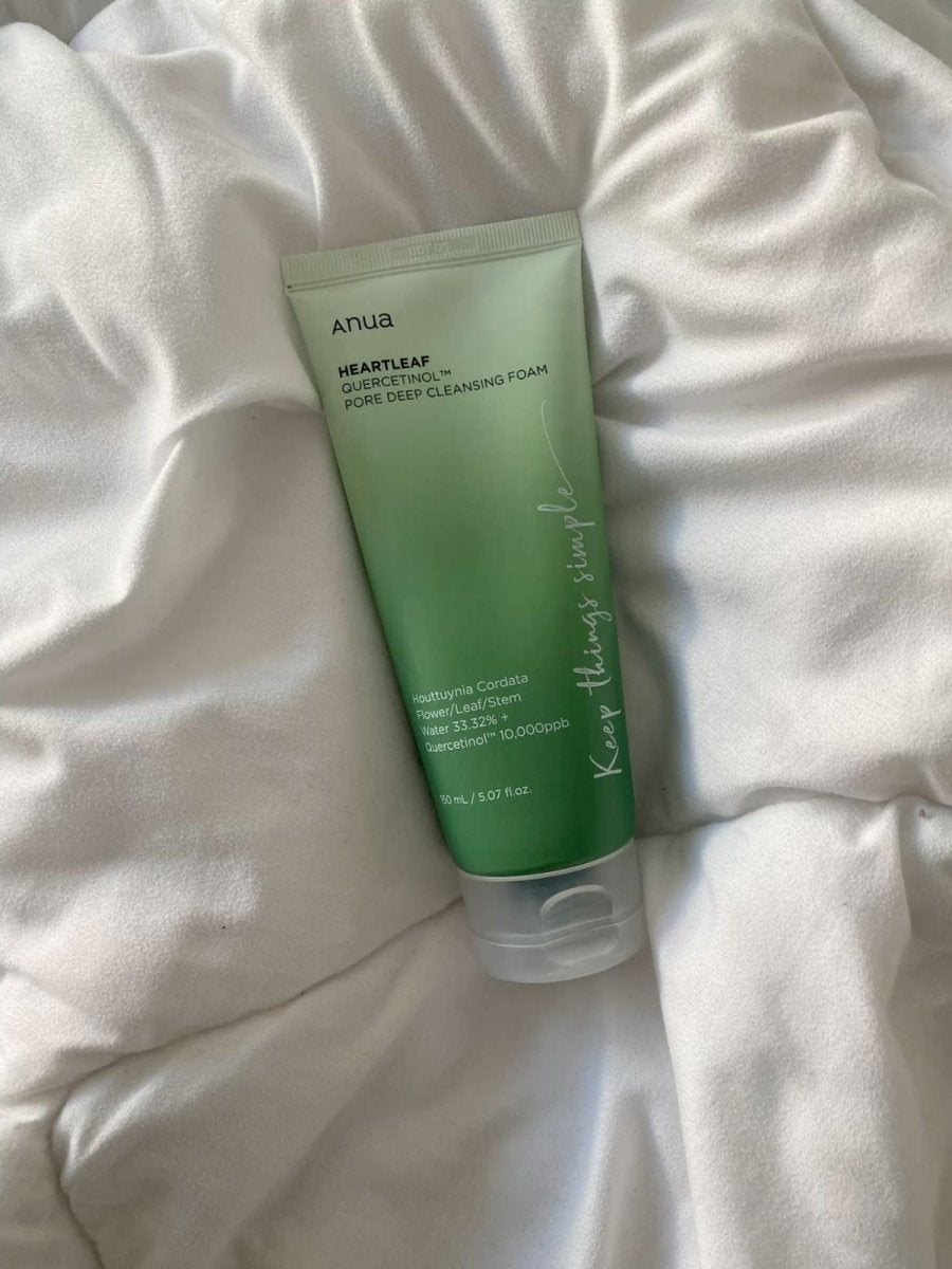 ANUA – Heartleaf Quercetinol™ Pore Deep Cleansing Foam – GlowNéa