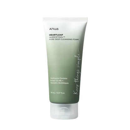 ANUA – Heartleaf Quercetinol™ Pore Deep Cleansing Foam – GlowNéa